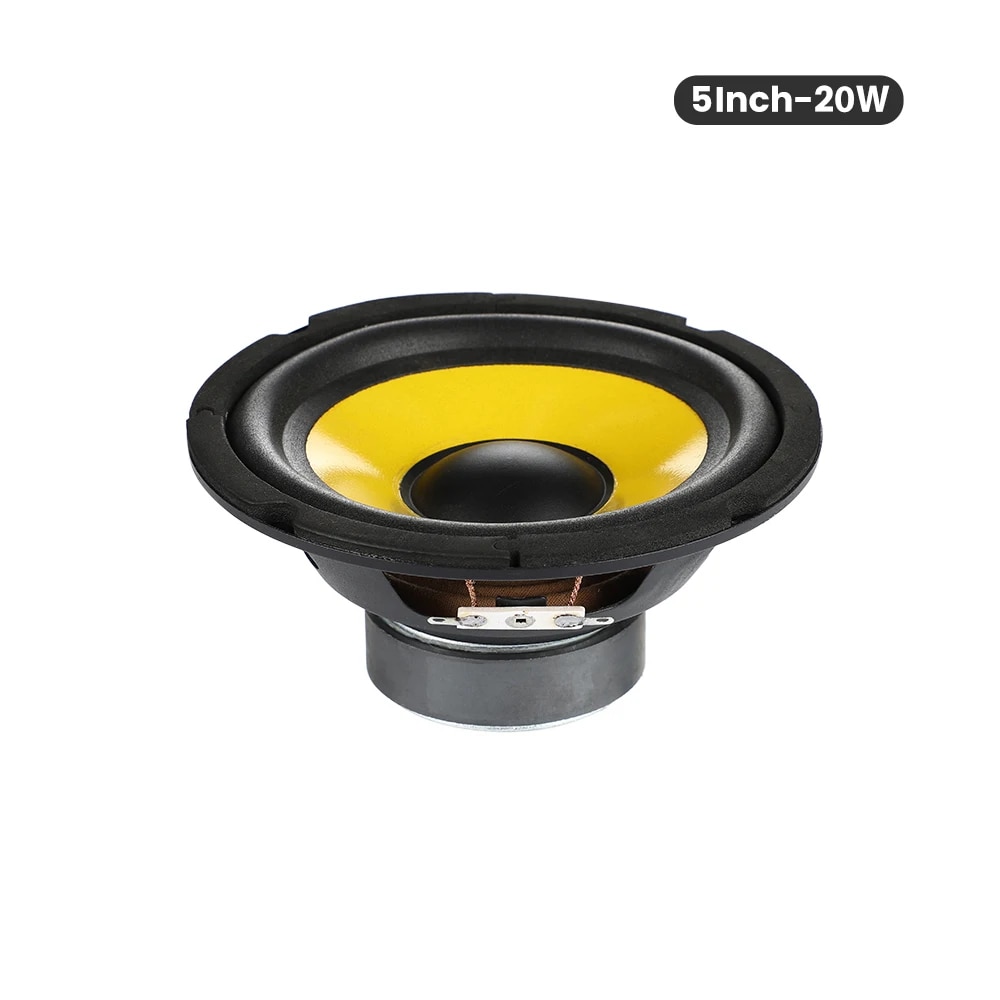 AIYIMA 1Pcs 8/6/5 Inch Bass Subwoofer Speaker 4 Ohm 30W Audio Music Speakers Woofer LoudSpeaker