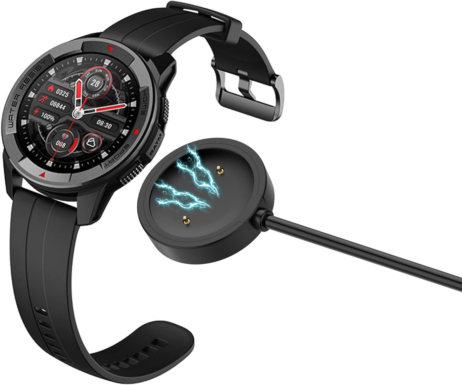 Mibro X1 Mibro Lite Mibro Color Mibro A1 Magnetic Charging Cable High Quality USB Charger Cable USB Charging Cable Dock Bracelet Charger for Xiaomi Mibro X1 Mibro Lite Mibro Color Smart Watch. 