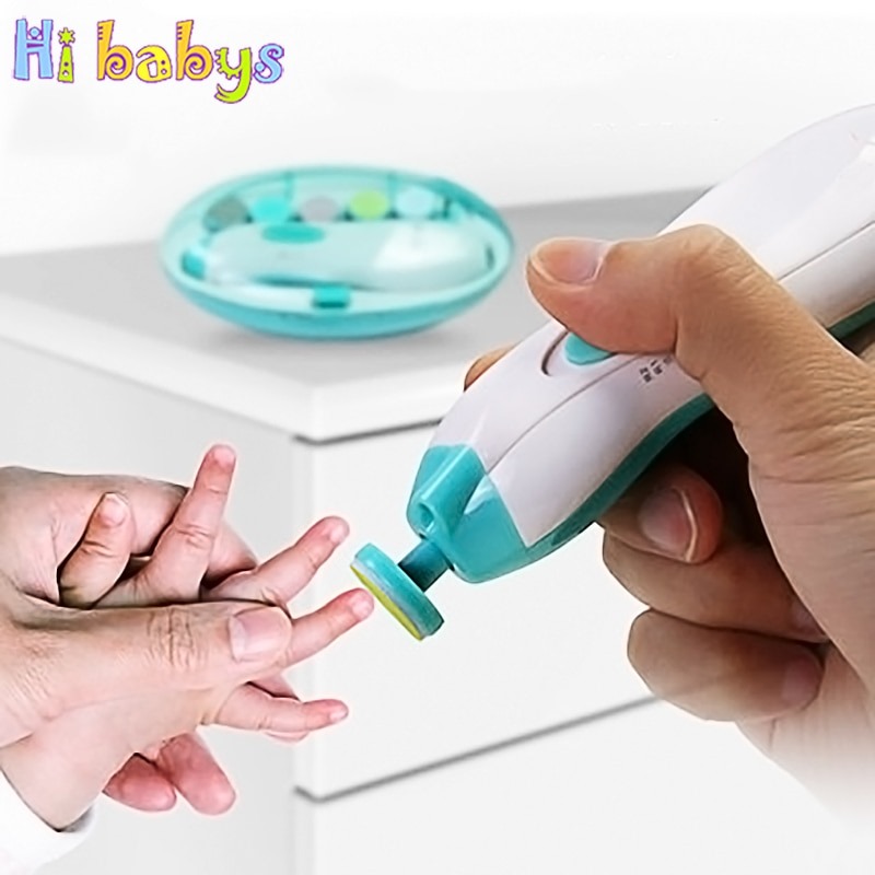 Electric Nail Trimmer for Baby Newborn Nail Trimmer Manicure Kit For Baby Baby Nail Trimmer Nail Care High Quality Baby Nail Trimmer Baby Care Set Electric Manicure Set Electric Nail Cutter for Baby-Nail Care - Magic gift store