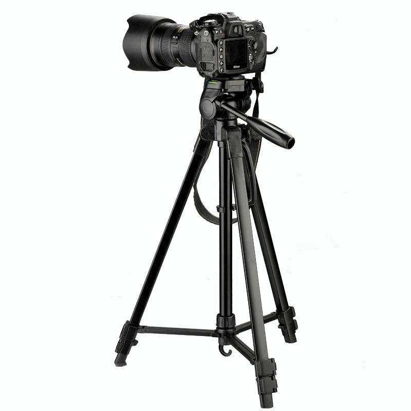 DIGIPOD TR452 Aluminum Camera Tripod (4.4 Feet)- Suitable To Mobile, Mirrorless Camera, DSLR. 