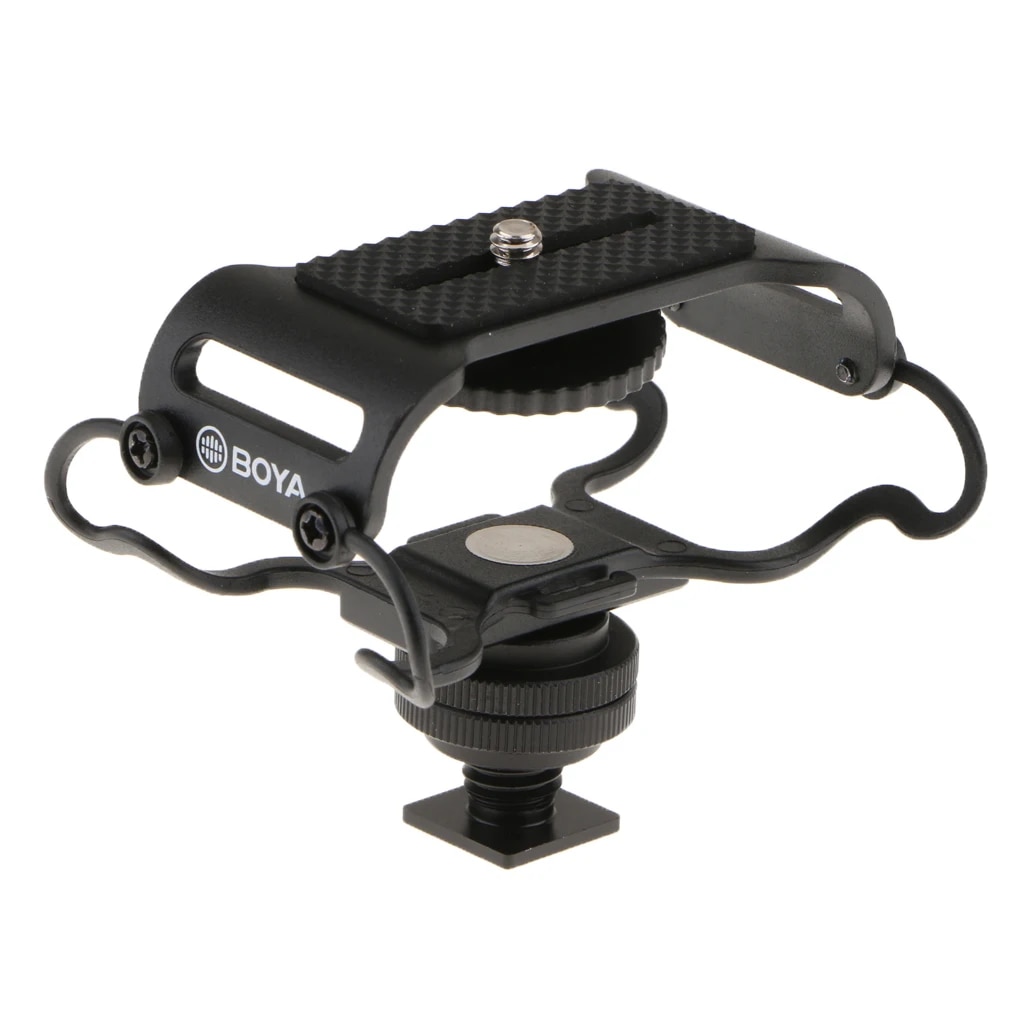 Microphone Shock Mount for Zoom H4n/H5/H6/H1, Tascam DR-40/DR-05, Olympus LS-100, LS-12, Linear PCM Recorders. 