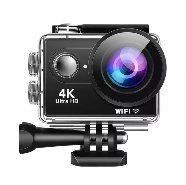 NEW 2025 AUSEK AT-S9R ACTION CAMERA GO PRO MOTOVLOG 4K/60FPS EIS Remote Control Wifi Waterproof. 