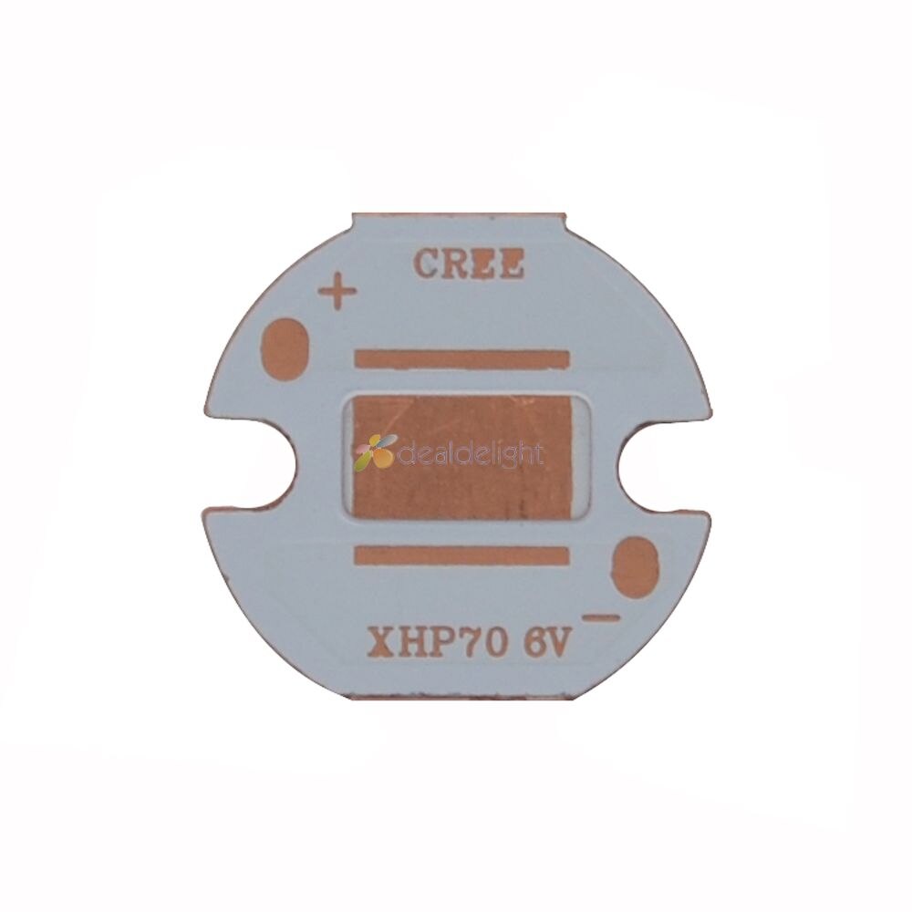 【Alizeker Mall】16mm 20mm Cooper Cree XPG XPG2 XPE XPE2 XML XHP50 XHP70 MKR led PCB 20mm x 1.6mm Star PCB. 