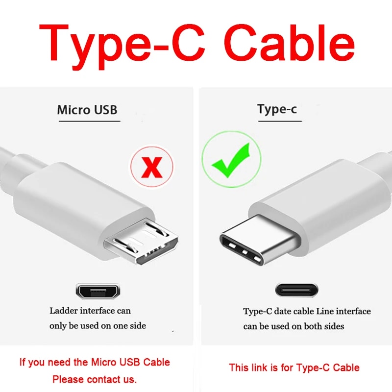 Type C Cable 3M Cable For Samsung Galaxy A02s A12 A13 5G A14 A15 A20e A21 A22 A23 Cables USB EU Charger 3 2 1 Meter Dual Adapter. 