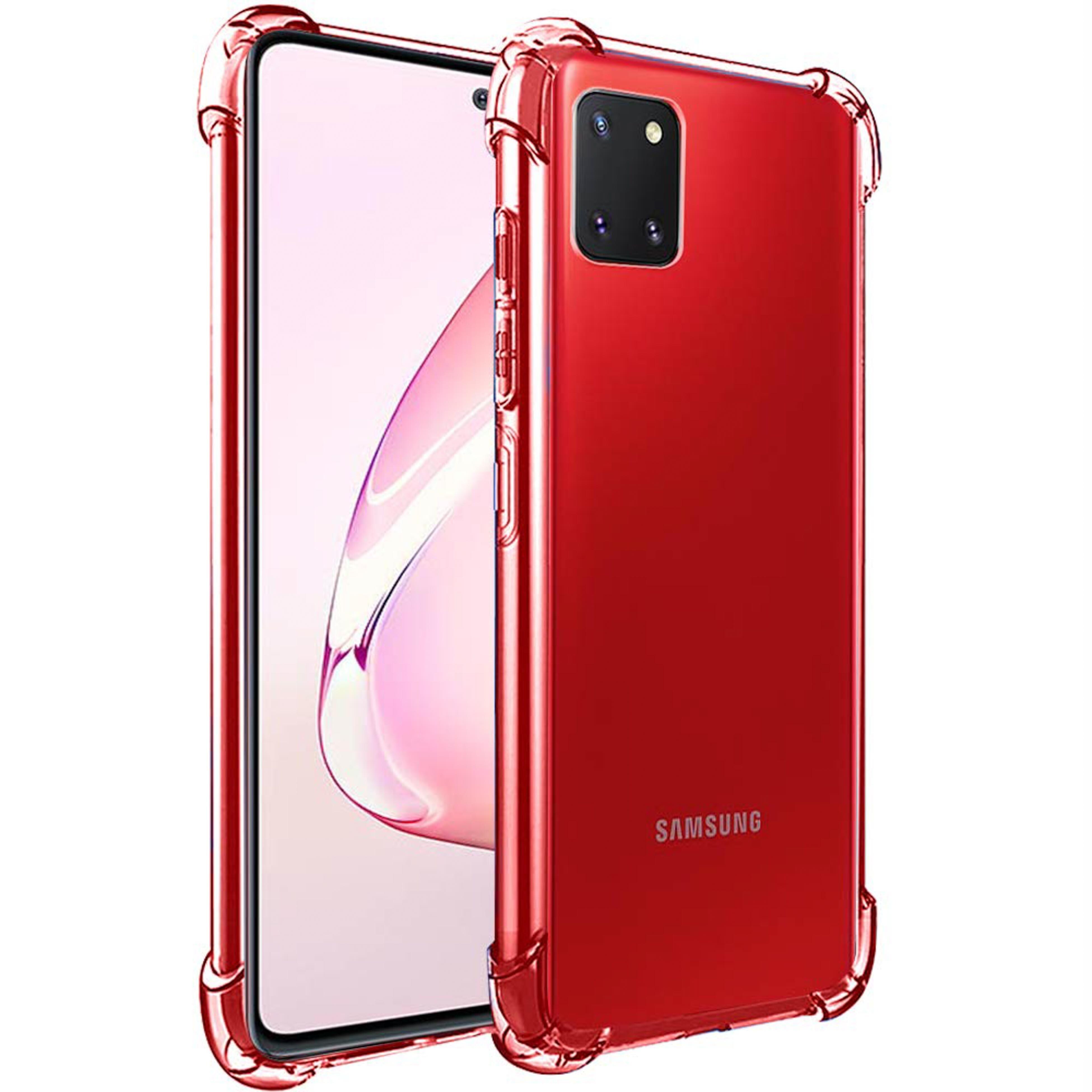 for samsung galaxy note 10 lite transparent back case