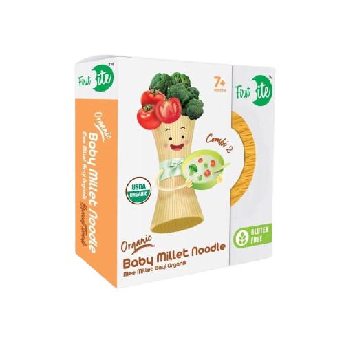 Noodle Gluten Free Baby Food FIRST BITE Organic Baby Millet Gluten