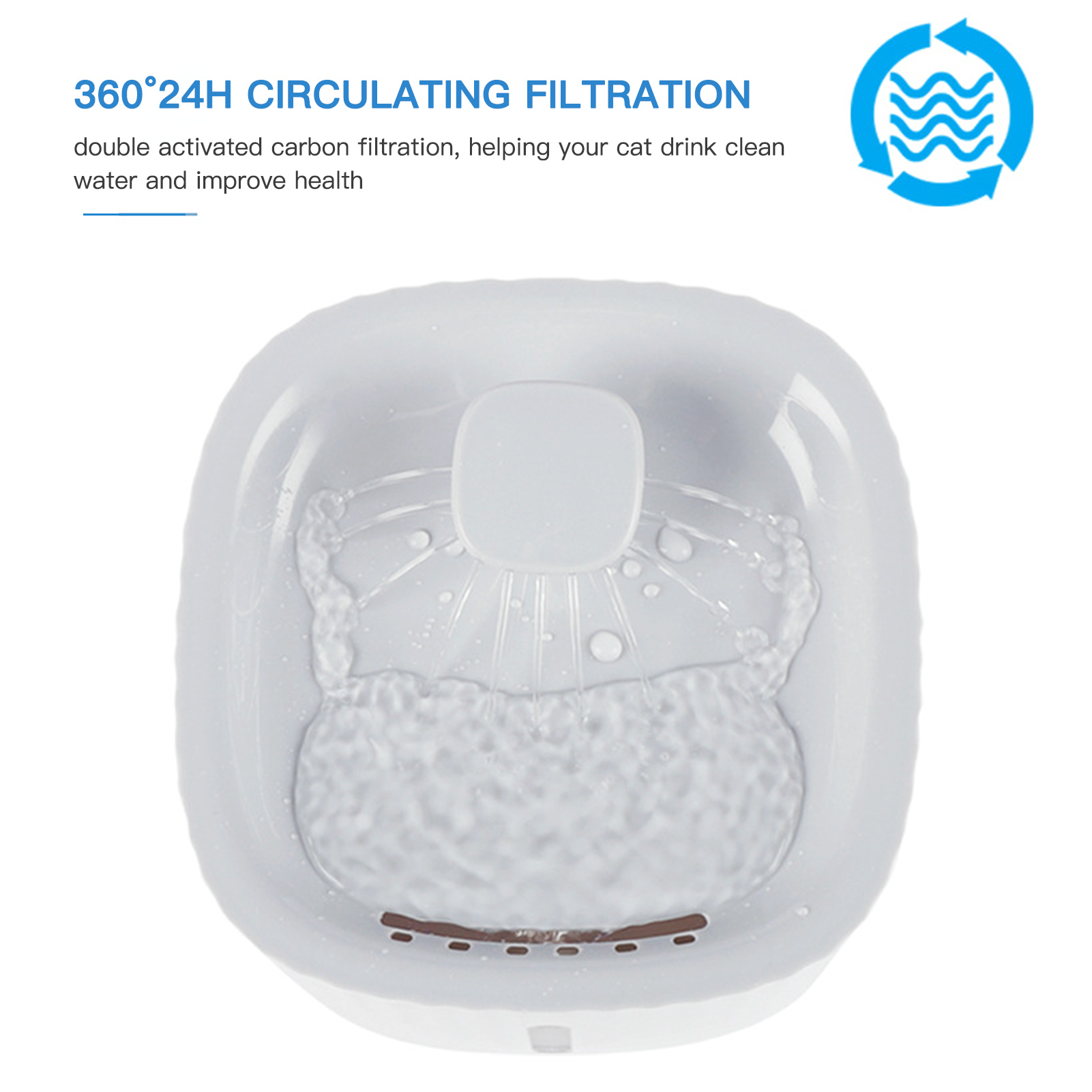 Filter Element for the 3L Automatic Pet Water Dispenser ABS. 
