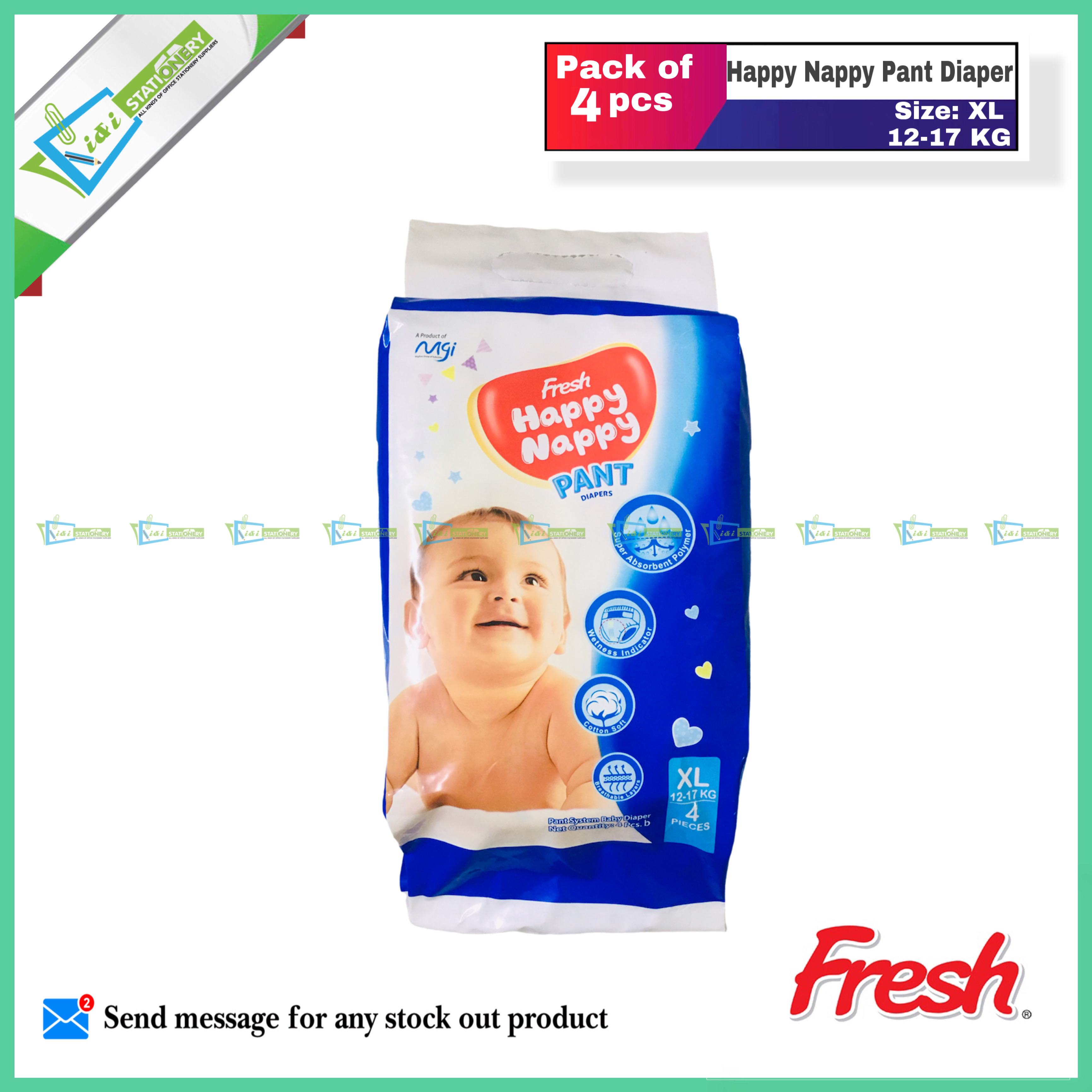 harga happy nappy xl