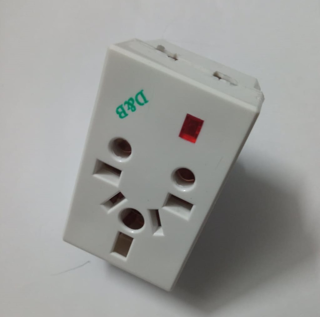 Power Socket AC 250V 16A 2 Pin Power Plug To 3 Way 5 Point Socket Converter With LED Indicator Electrical Multi Socket Plug Adapter Travel Adapter - multi plug. 