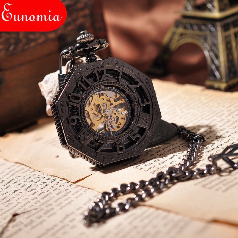 hexagon pocket watch