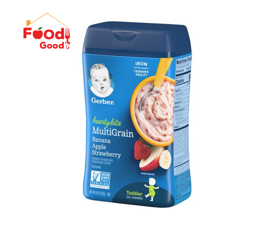 gerber multigrain banana apple strawberry
