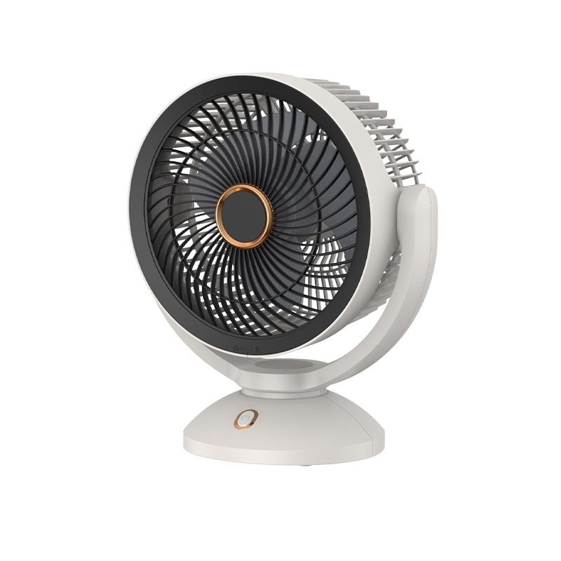 USB Air Circulation Electric Fan Non Rechargeable Table Desktop Portable Wall Mounted 360 Degree Rotation with Light for Home. 