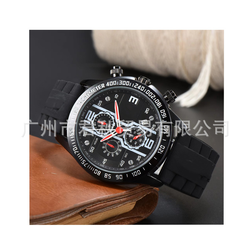 Cross-border drop shipping source AliExpress wish men's high fashion casual Farah quartz tape watch men. 