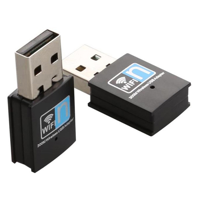 USB 2.0 WiFi Adapter 300M 2.4GHz WiFi Antenna RTL8192 Dual Band 802.11b/n/g Mini Wireless Computer Laptops Network Card Jessica. 
