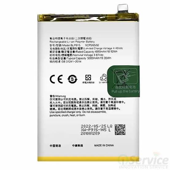 Mobile Battery for Oppo A17 (CPH2477) Battery – BLP915