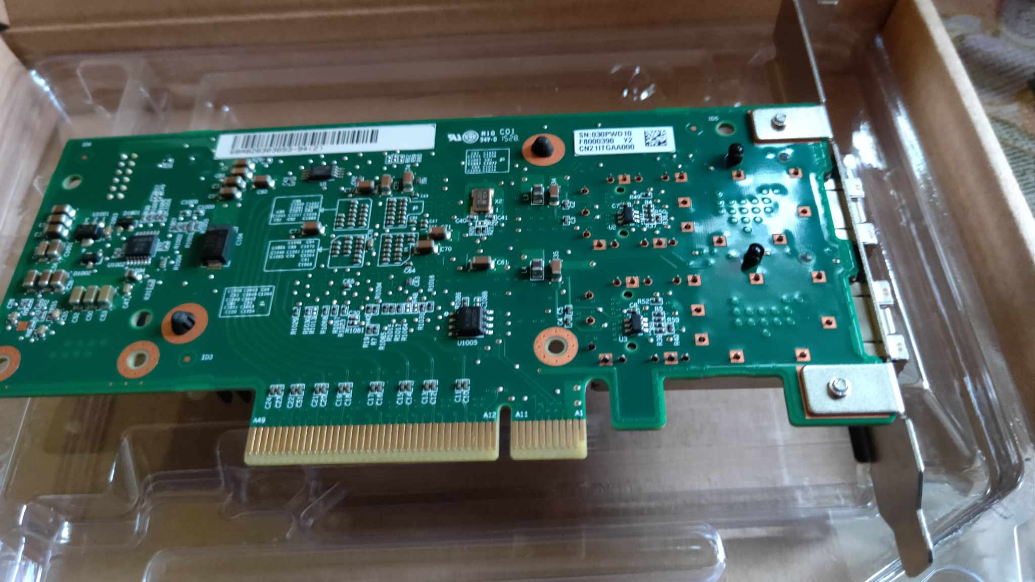 INTEL(R) ETH SRVR NETWORK ADAPTER X520-DA2. 