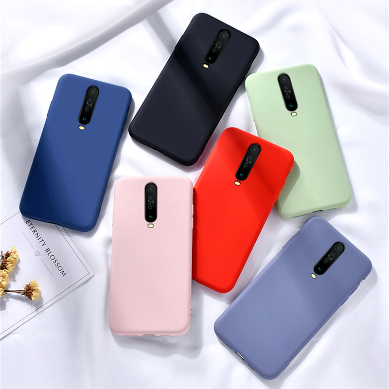 Mobile Cover Poco X2 Back Cover Rubber For Xiaomi Poco X2