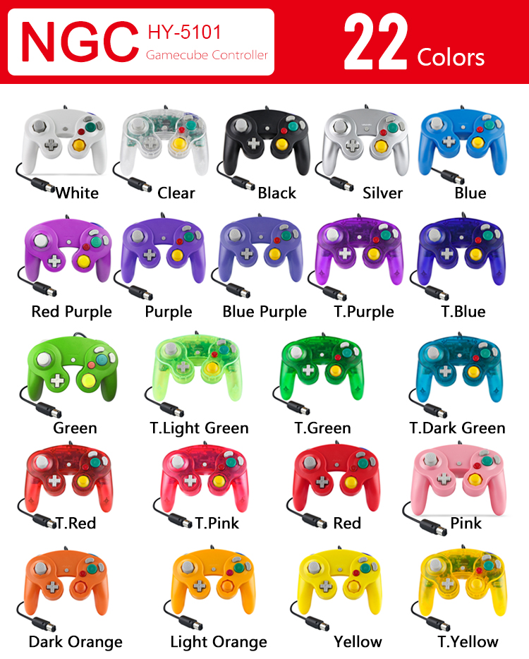 Wired Game Controller For GameCube NGC. 