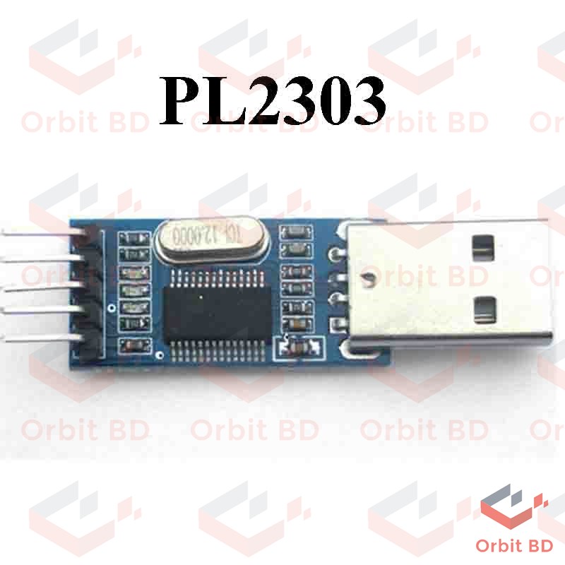 USB PL2303 To TTL Converter RS232 5 Pin 3.3V 5V Adapter Module PL 2303 Board For Arduino Uno For Arduino Uno projects DIY. 
