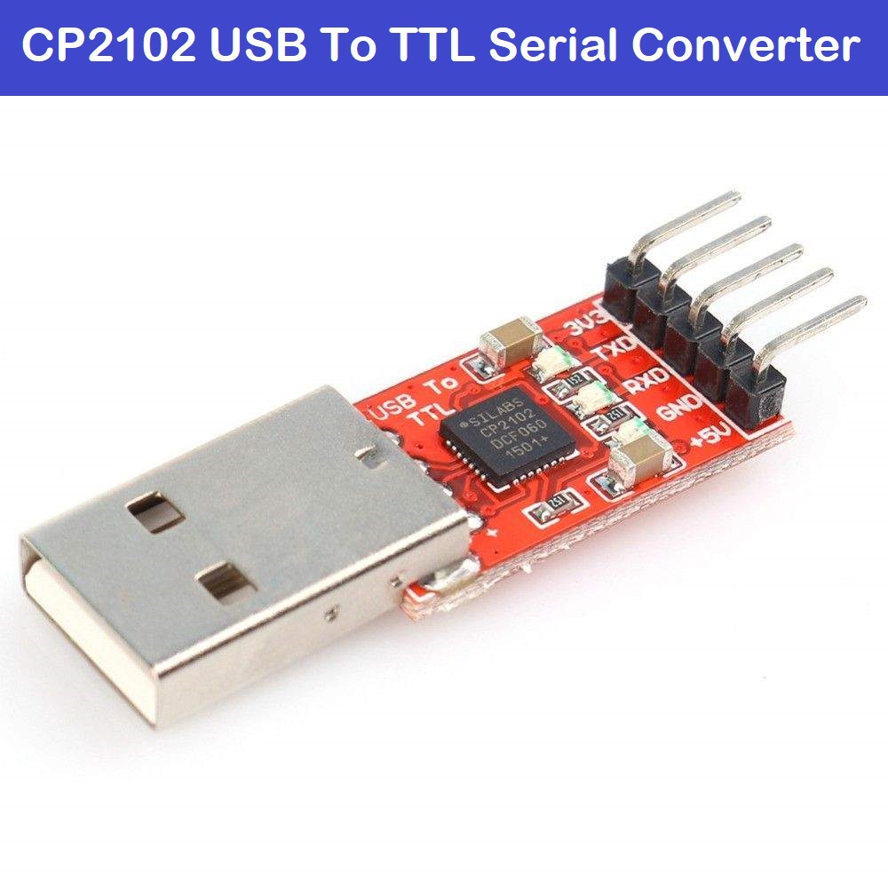 Avant-garde - CP2102 CP-2102 2102 5Pin Serial Converter USB 2.0 To TTL UART 5 Pin Serial Convertor STC Replace FT232 Module For