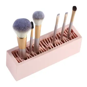 New Makeup Brush Storage Holder Organizer Professional Silicone