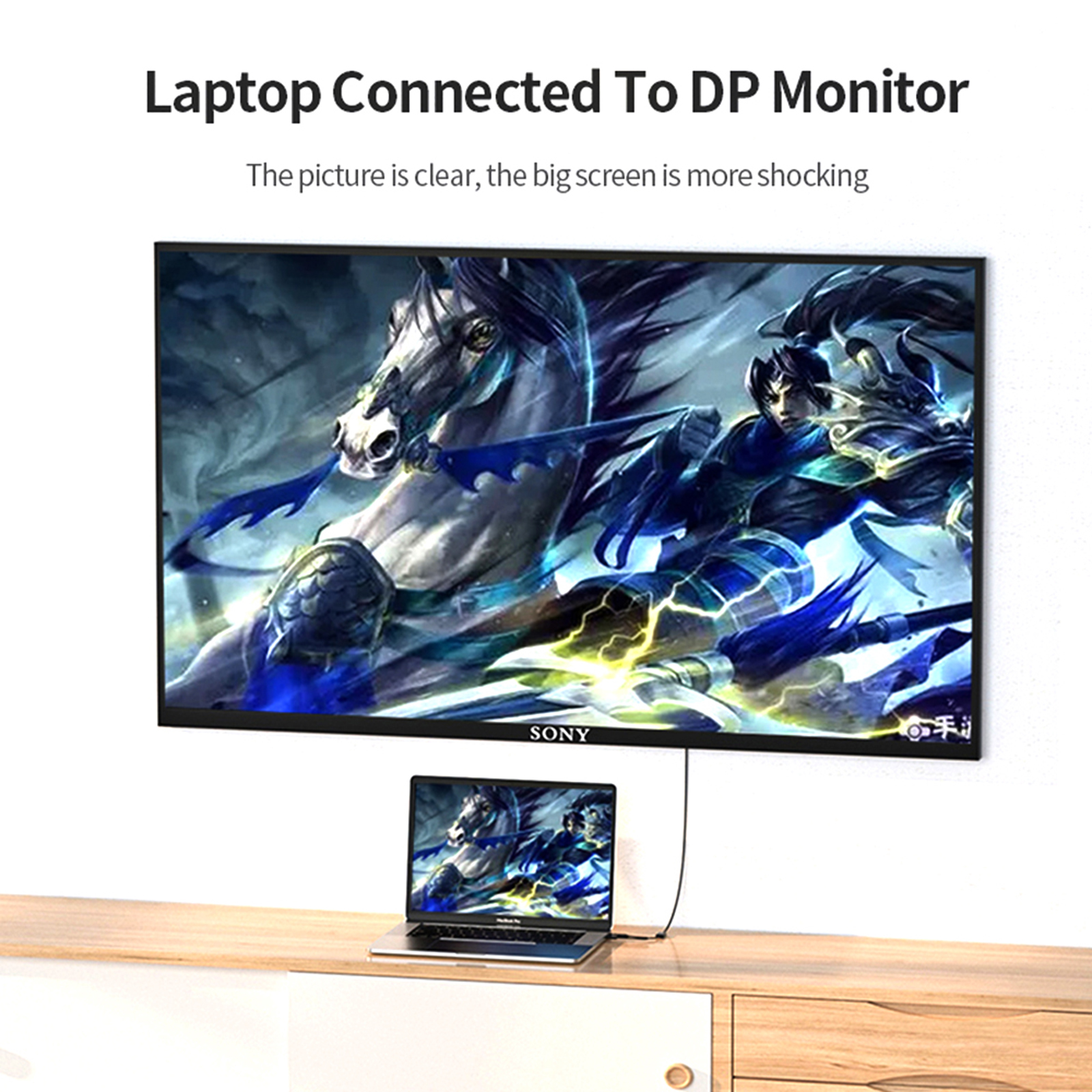 Hdmi-compatible To Type-c Monitor Link Cable 4k 60hz Hdmi-compatible To Usb C Adapter Compatible For Lg Ultrafine Nintendo Switch Ps4 Ps5. 