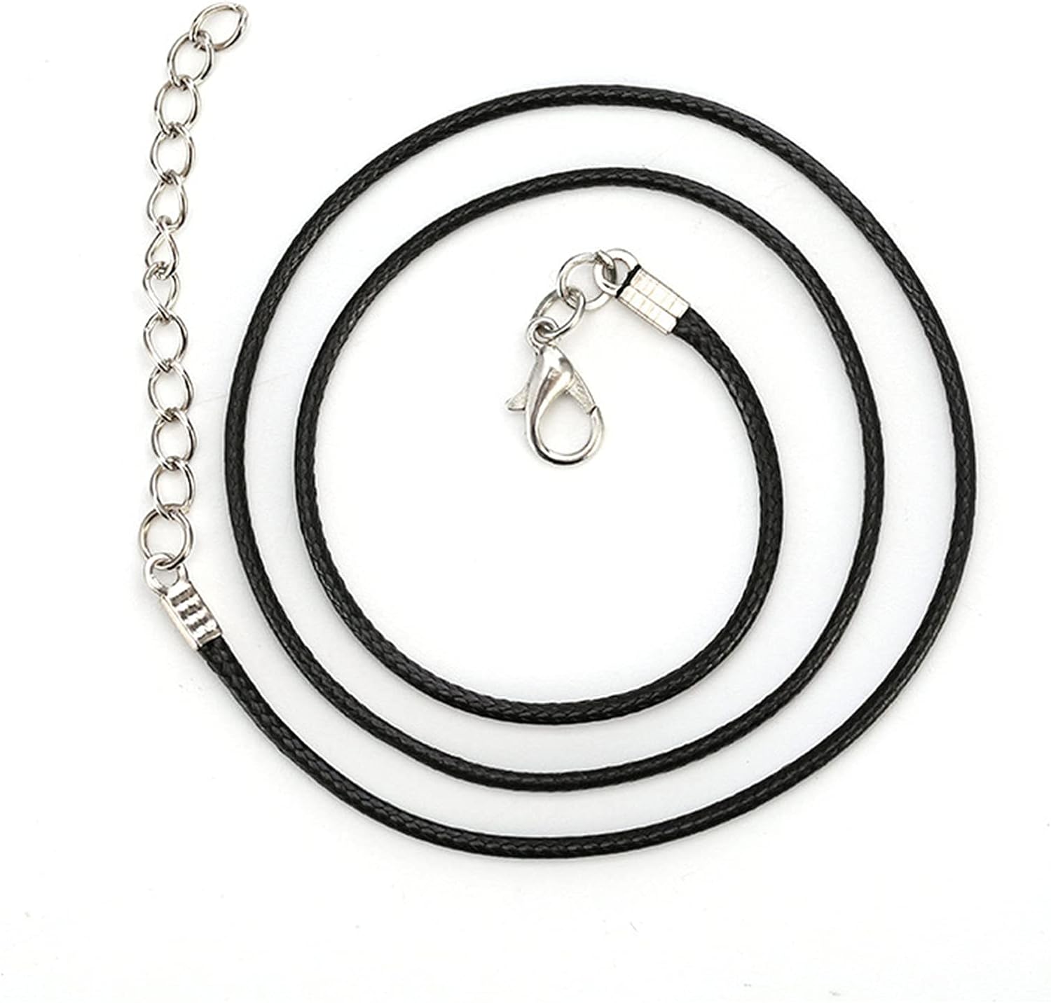 Adjustable Black Korea    wire  Cord Chain String Necklace