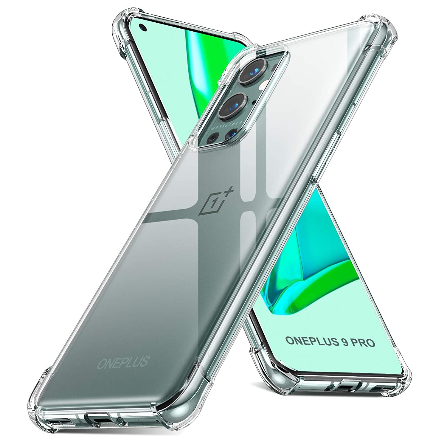Oneplus 9Pro Premium Silicone Tpu Soft Case Transparent Clear Back Cover - Phone Back Cover (Back Case Cover For Smartphone). 