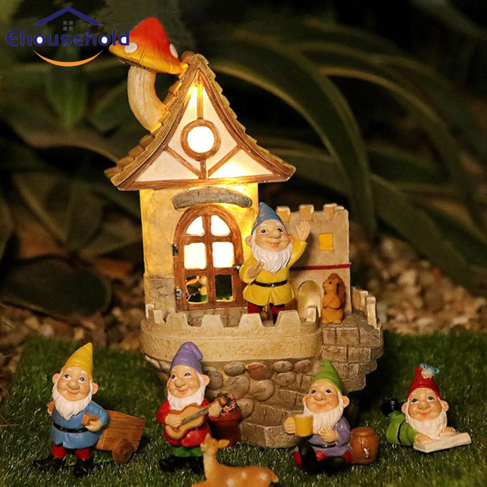 Dwarf Ornaments Delicate Solar Decorative Dwarf Ornaments. 