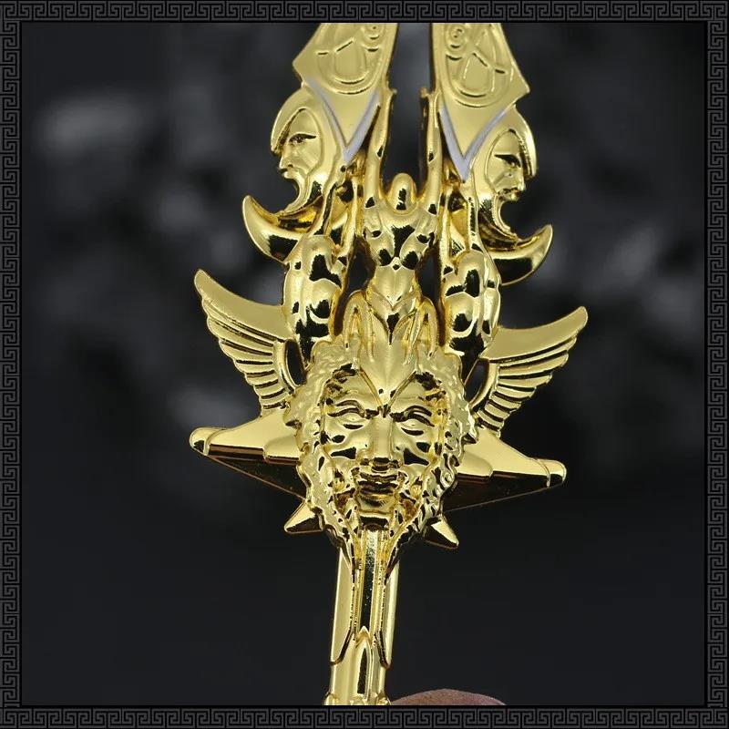 God of War Blade of Olympus Blades of Chaos Zeus Kratos Game Keychain Katana Real Collection Desktop Display Toy. 