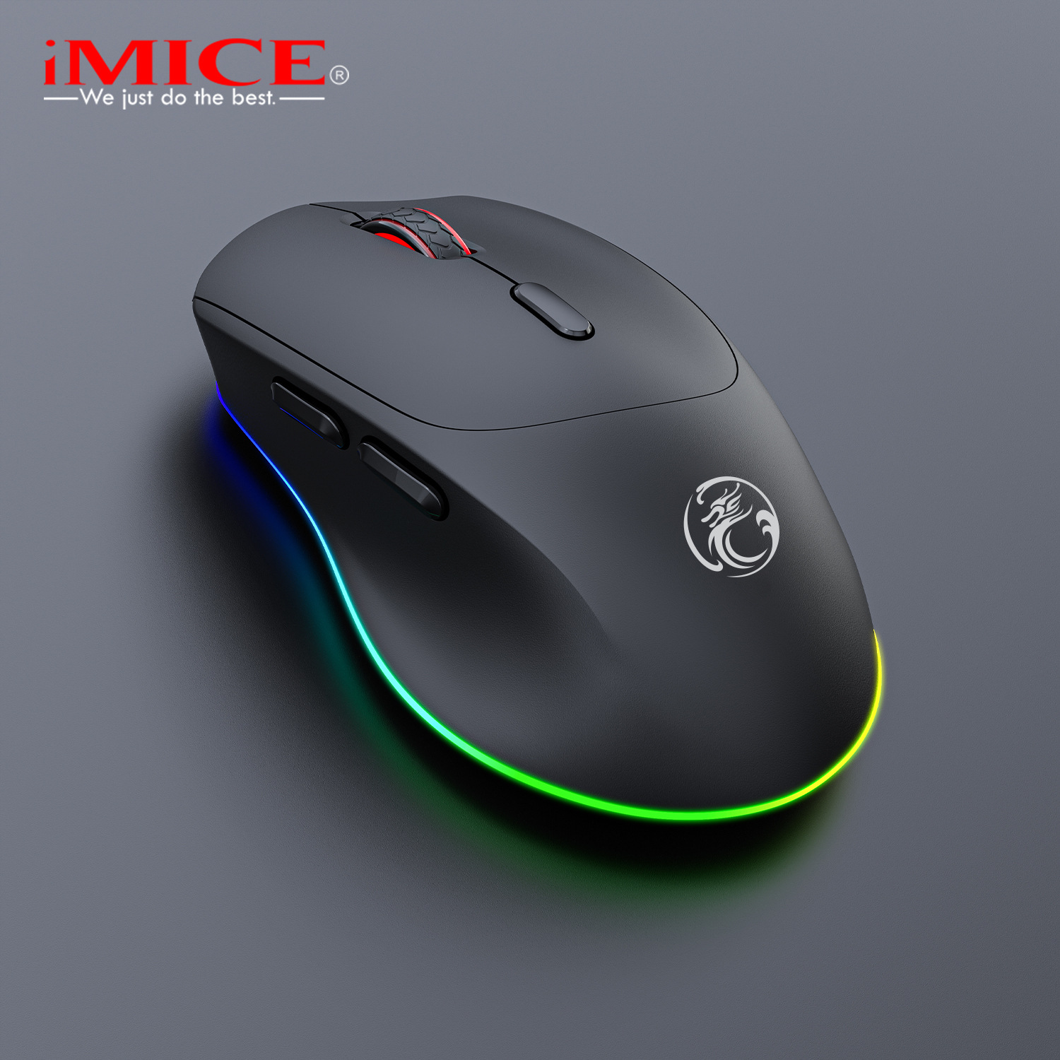 imice Silent Rechargeable Wireless Mouse with built-in lithium battery TYPE-C USB port is in stock. 