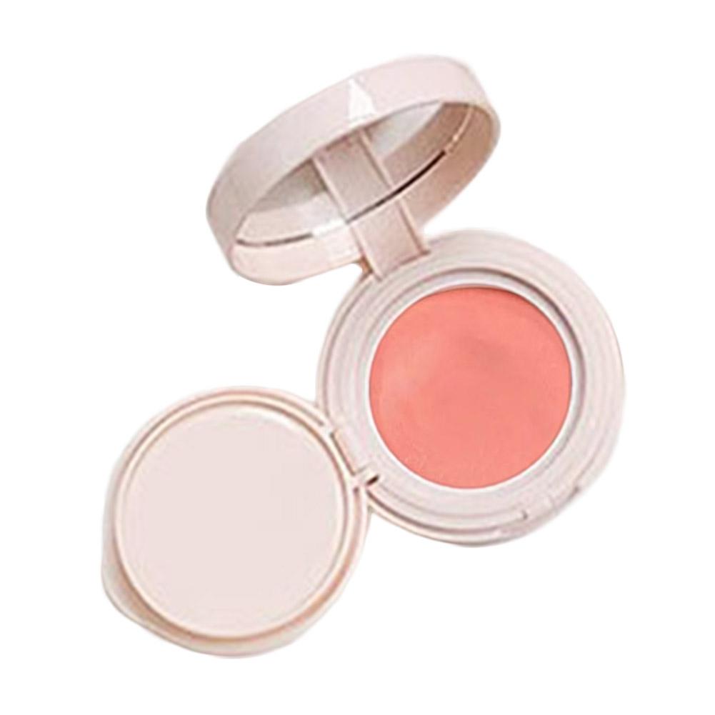 Monochrome Blush Cream With Mirror Potato Mash Soft Mud Cream Soft Texture Blusher Makeup Natural Tint Mist Cosmetics Visco N5S6. 