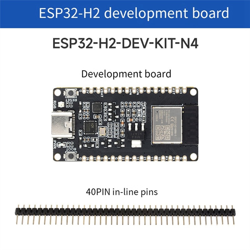 ESP32-H2 Development Board ESP32 H2 DEV KIT N4 Module 4MB Flash Support BLE/Zigbee/Thread Wireless Communication, Fine Workmanship. 