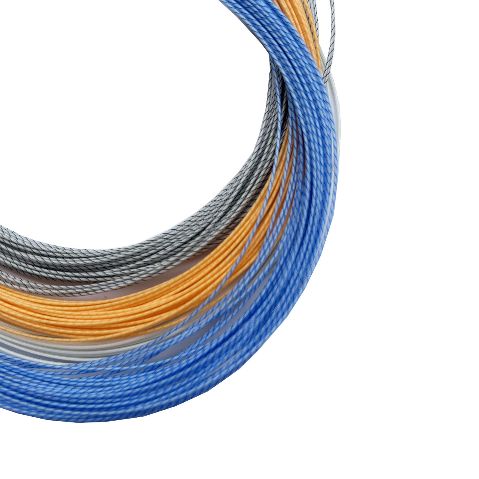 Jiyi PA-80 badminton string 0.69mm high elastic durable badminton racket string with a high pound of 30LBS. 