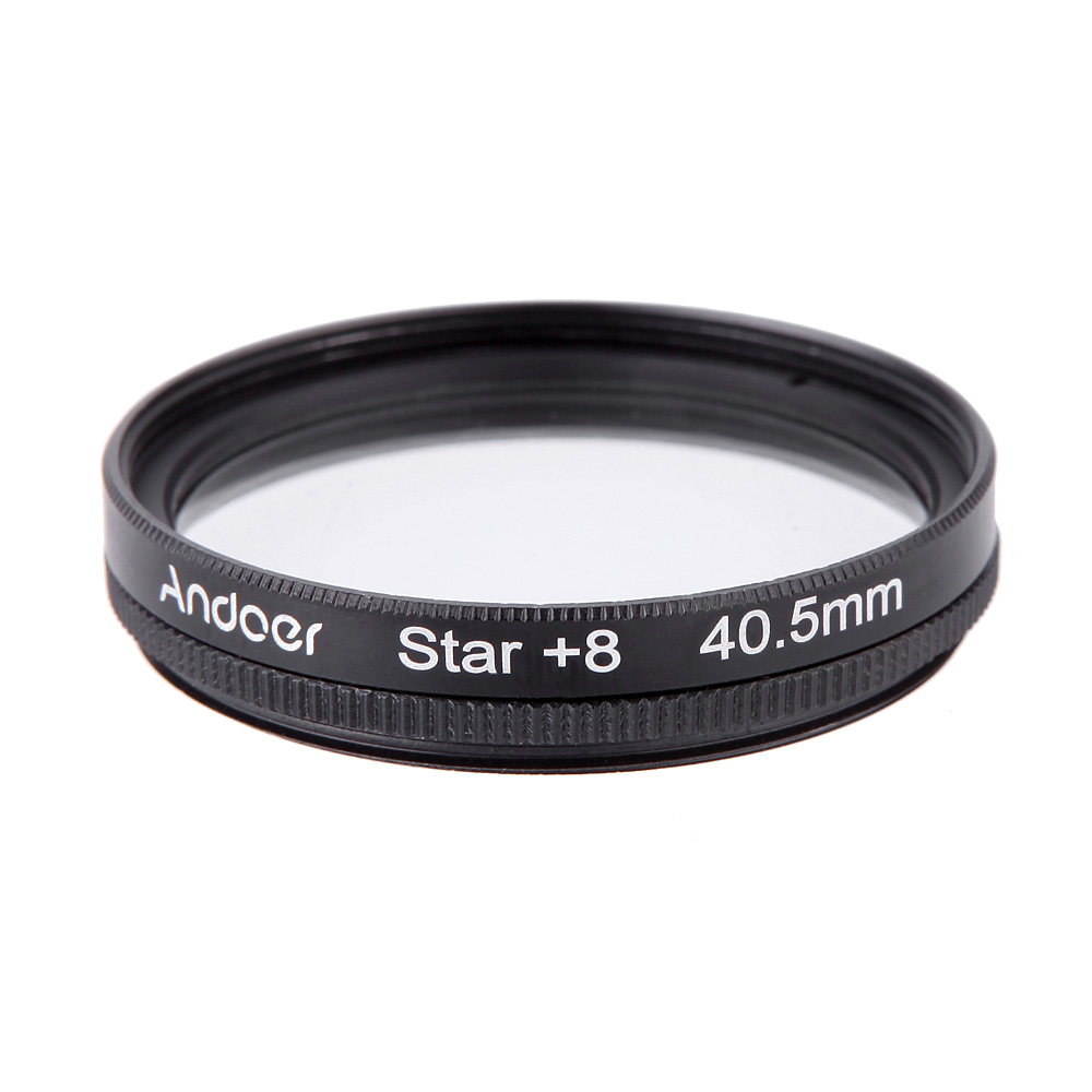 40.5mm Filter Set UV + CPL + Star 8-Point Filter Kit with Case for Canon Nikon Sony DSLR Camera Lens. 