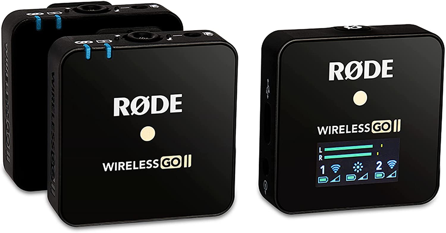 RØDE Microphones Wireless GO II Dual Channel Wireless Microphone System. 