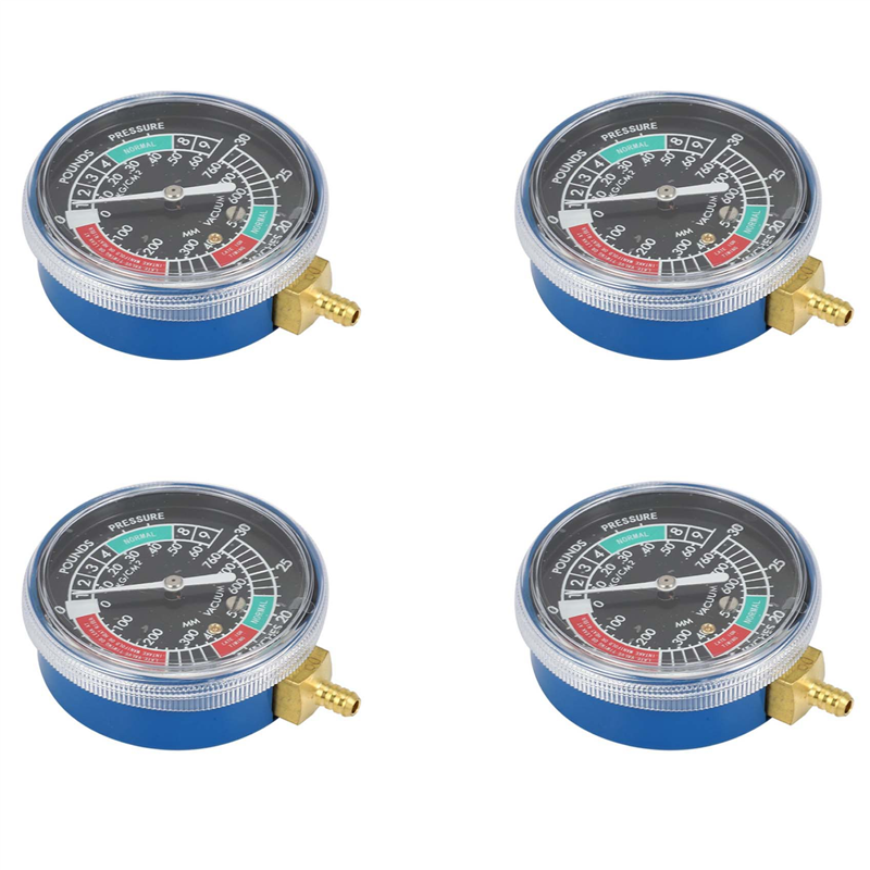 4X Universal Motorcycle Carburetor Vacuum Gauge Balancer Synchronizer for //