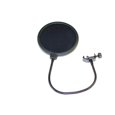 Neewer Professional Microphone Pop Filter Mask Shield Compatible with  Dual Layered Wind Pop Screen With A Flexible 360 Degree Gooseneck Clip Stabilizing Arm. 
