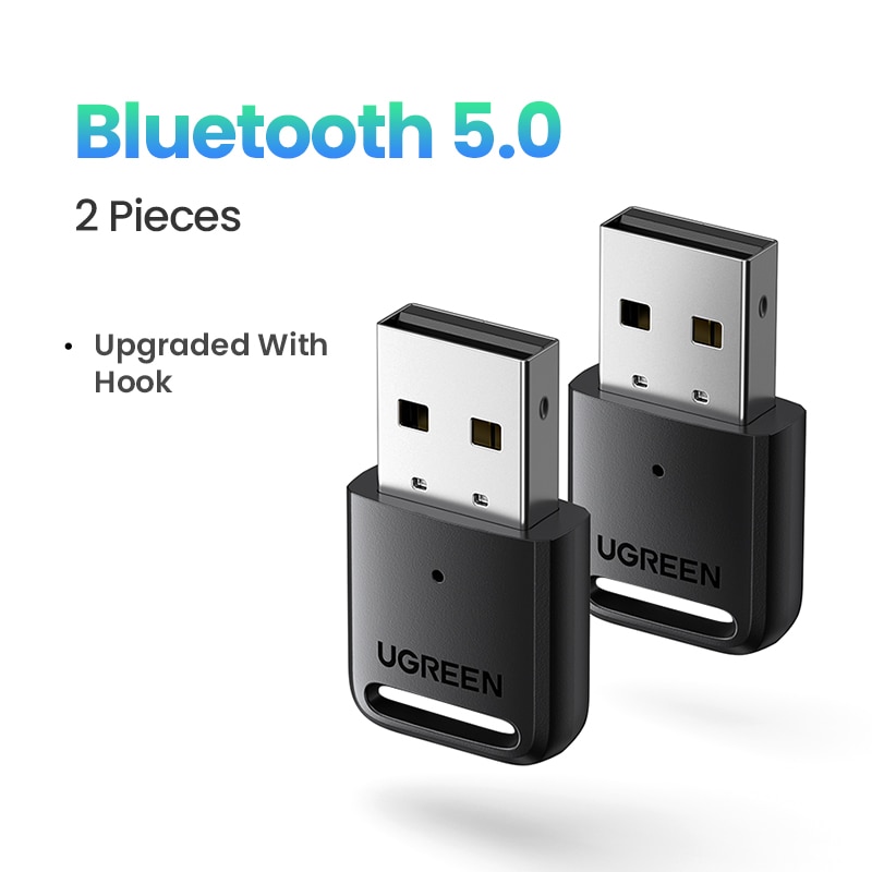 UGREEN Bluetooth Adapter for PC USB Bluetooth 5.0 Receiver Dongle Wireless Computer Adapter For Mouse Keyboard Windows 11/10/8.1