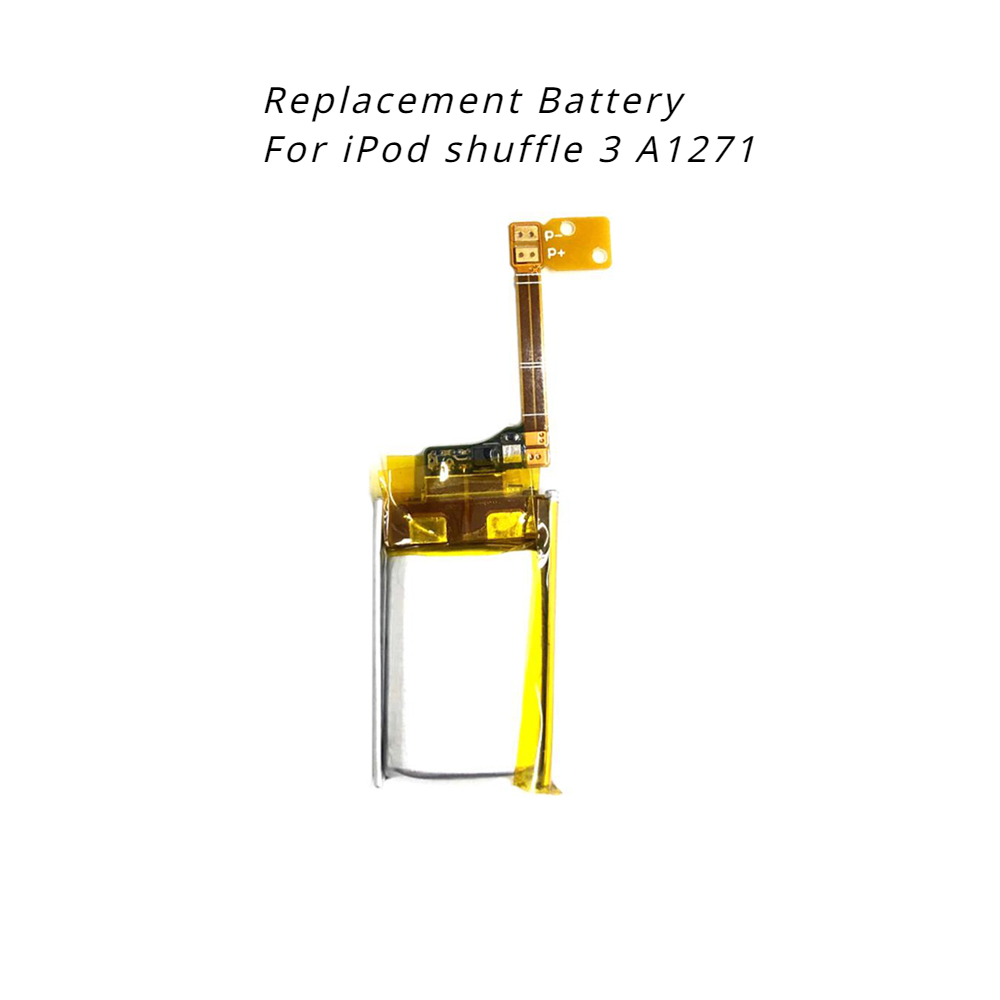 Replacement Battery For iPod Shuffle 1 2 3 4 5 6 7 1th 2th 3th 4th 5th 6th 616-0274 616-0278 A1112 A1373 A1204 A1271. 