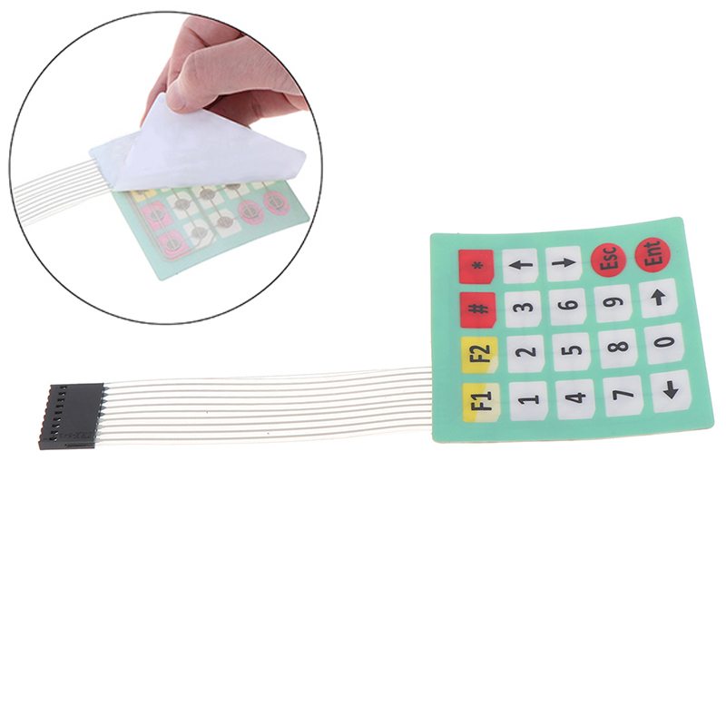 4x5 Matrix array 20 key membrane switch keypad keyboard keys for arduino. 