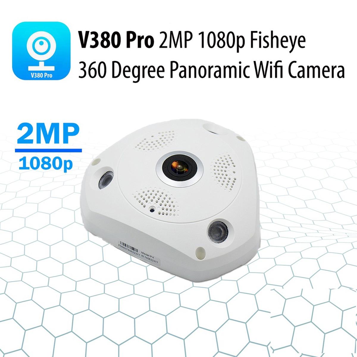1080P Panoramic V380 Pro Wifi Camera HD VR IP Camera 360 Degrees