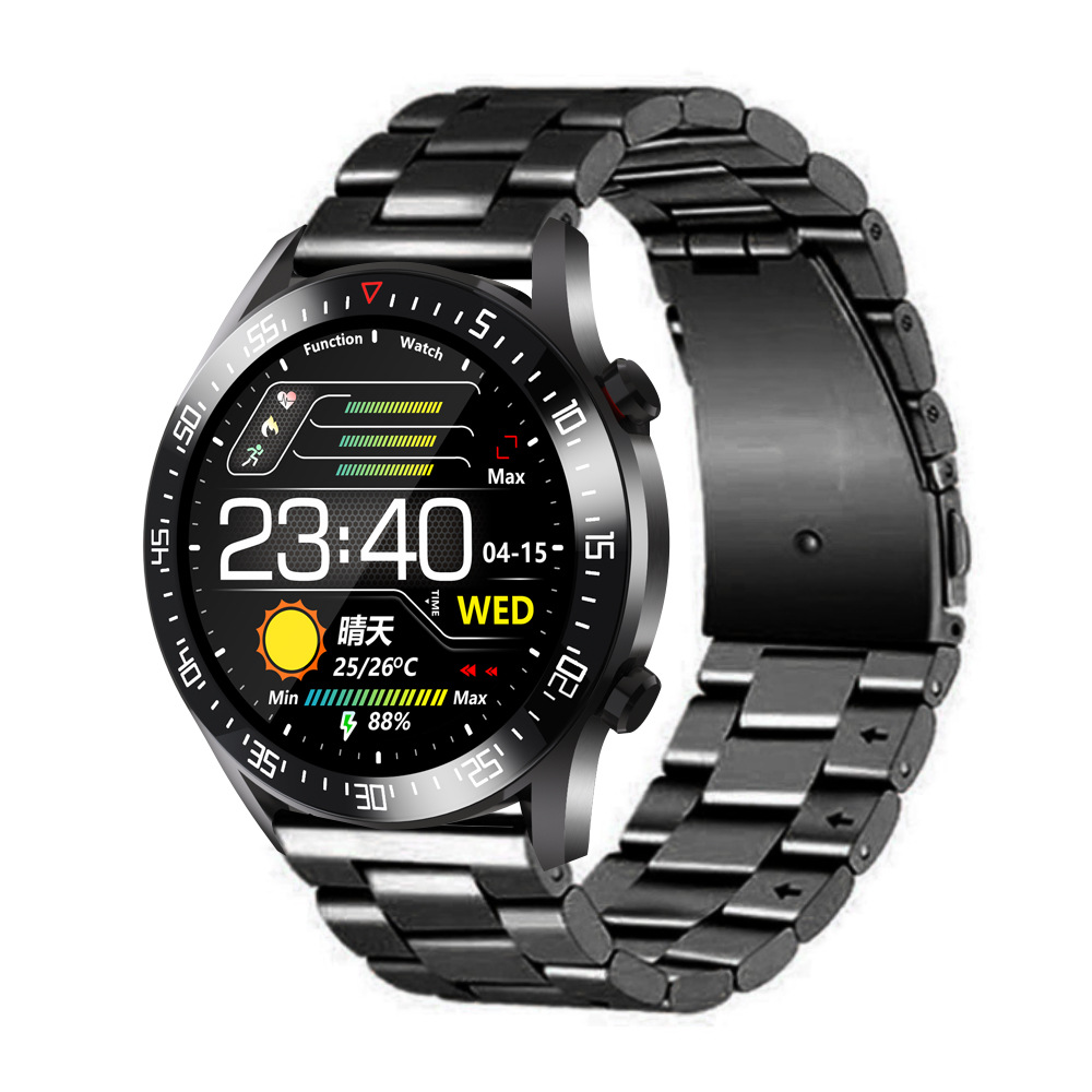 Smartwatch C2 smartwatch full touch screen step counting, blood oxygen and heart rate IP68 waterproof Bluetooth watch. 