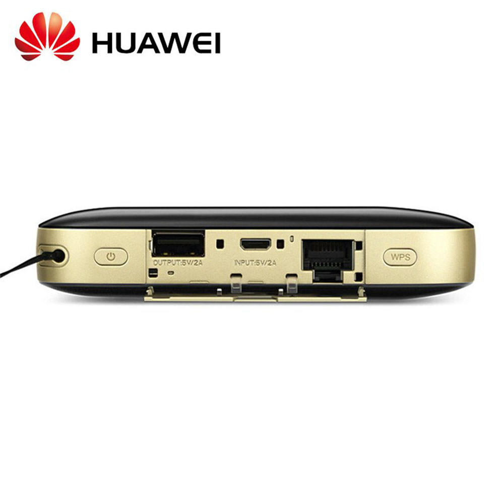 Original Used Huawei E5885Ls-93a Mobile WiFi Pro2 Router RJ45 port 4G+ 6400Mah LTE FDD TDD Cat6 300Mbps Power bank. 
