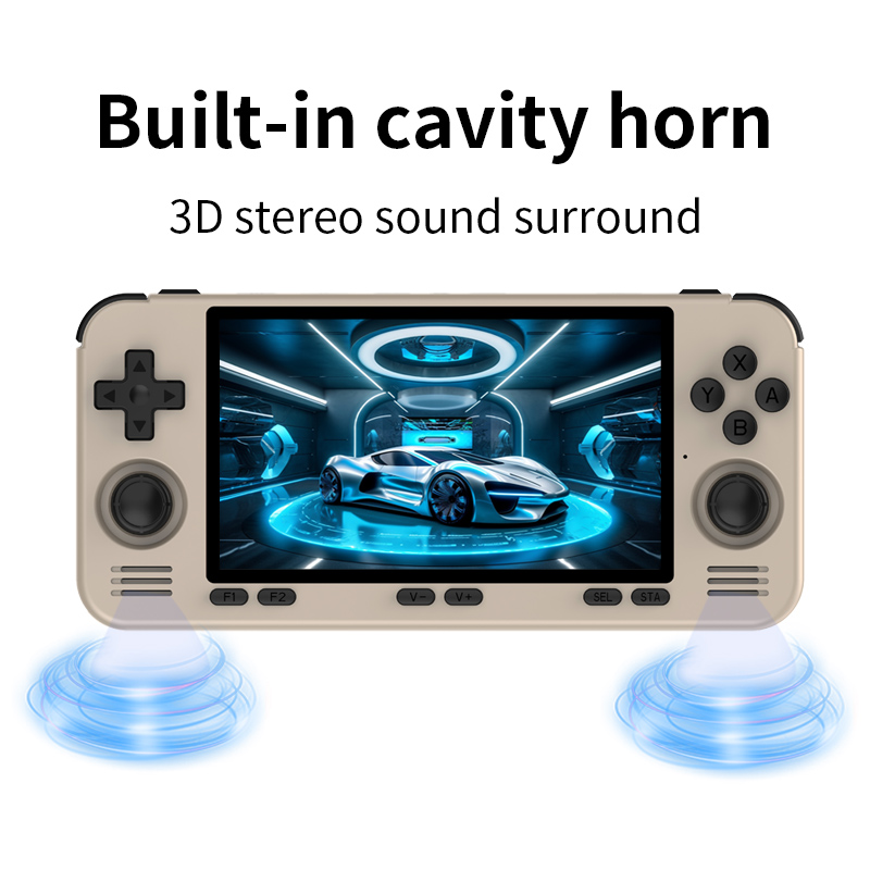 POWKIDDY rgb10max3pro Retro Handheld Console Support PS2 Emulator 5.5-Inch JELOS Liux OS Video Game Player. 