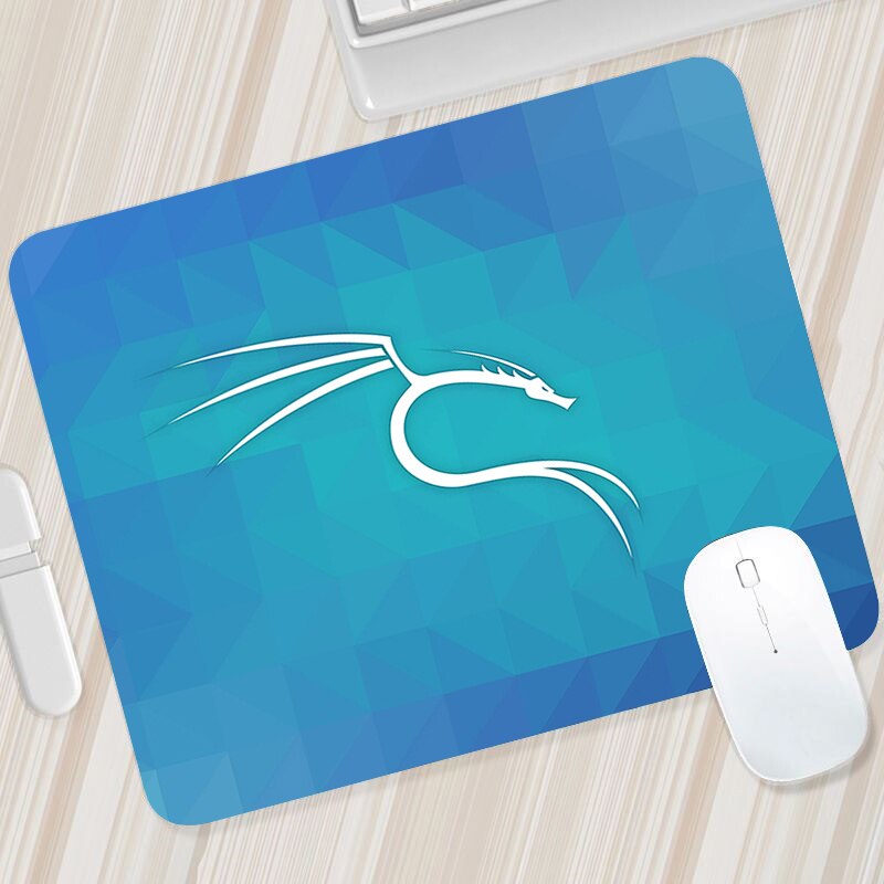 Mouse Pad Kali Linux Keyboard Mat Desk Durable Desktop Mousepad Rubber Gaming Small Gamers Decoracion Gamer PC Computer Mausepad. 