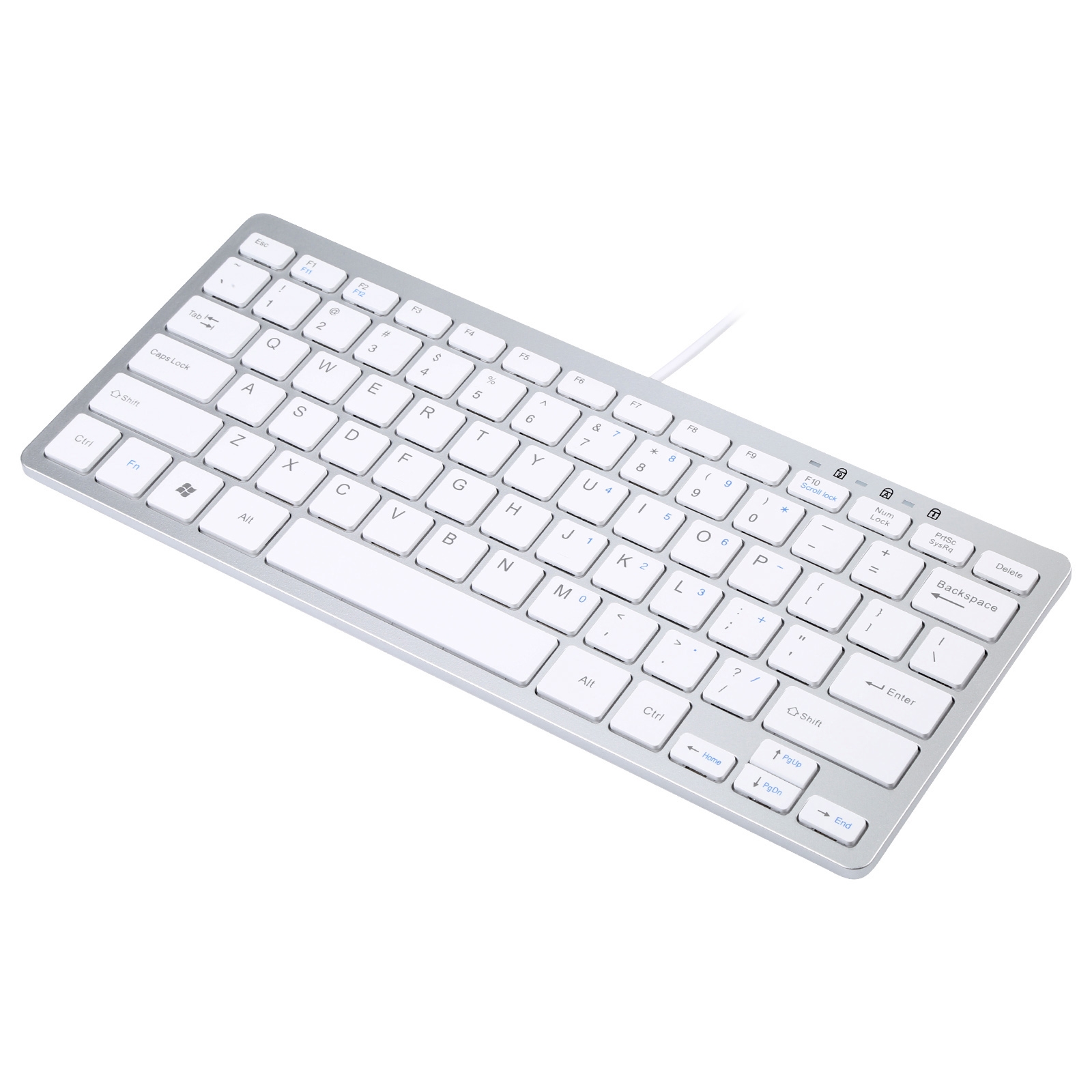 450 78 Keys Ultra-thin USB Wired Keyboard. 