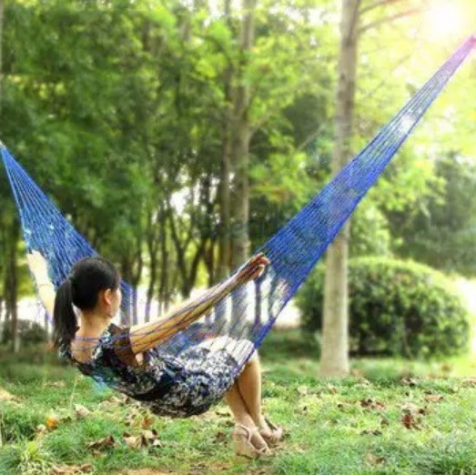 Nylon Net Hammock Mesh Hammock. 