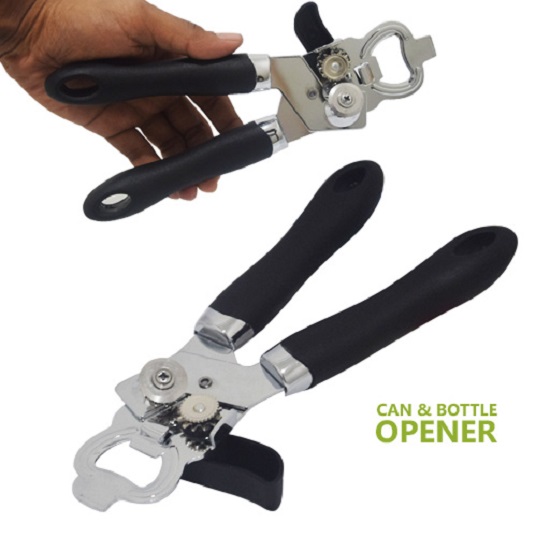 Can & Bottle Opener: Open Cans And Bottles Effortlessly With This Handy Tool, Designed For Convenience In The Kitchen.. 