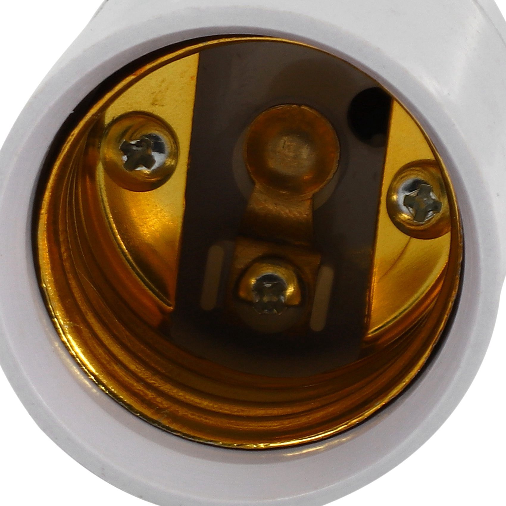2X GU10 to E26/E27 Adapter GU10 Bayonet Base to E26/E27 Edison Screw Bulb Socket Adapter Converter. 